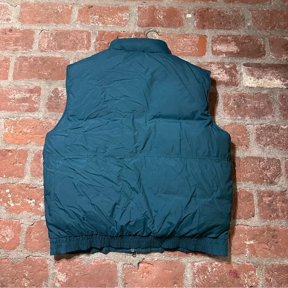 Men's Forest Green Vintage 90s REI Down Puffer Vest XL Outdoor Camping Hiking
